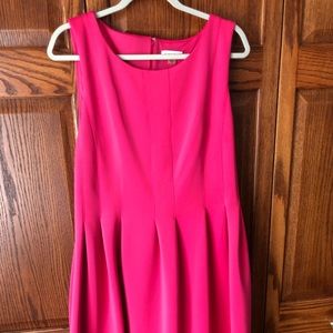 Calvin Klein hot pink dress